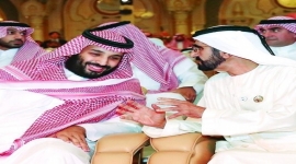 الشيخ محمد بن راشد يشيد بكلمة ولى العهد السعودى محمد بن سلمان فى مؤتمر الاستثمار