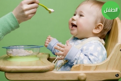ما هو غذاء الطفل في الشهر  السابع