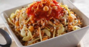 طريقة عمل الكشري المصري